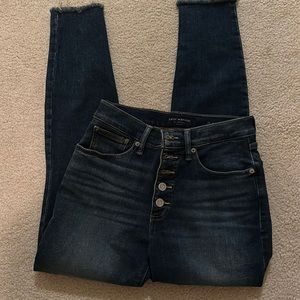 Lucky brand jeans. Never worn. Frayed bottoms